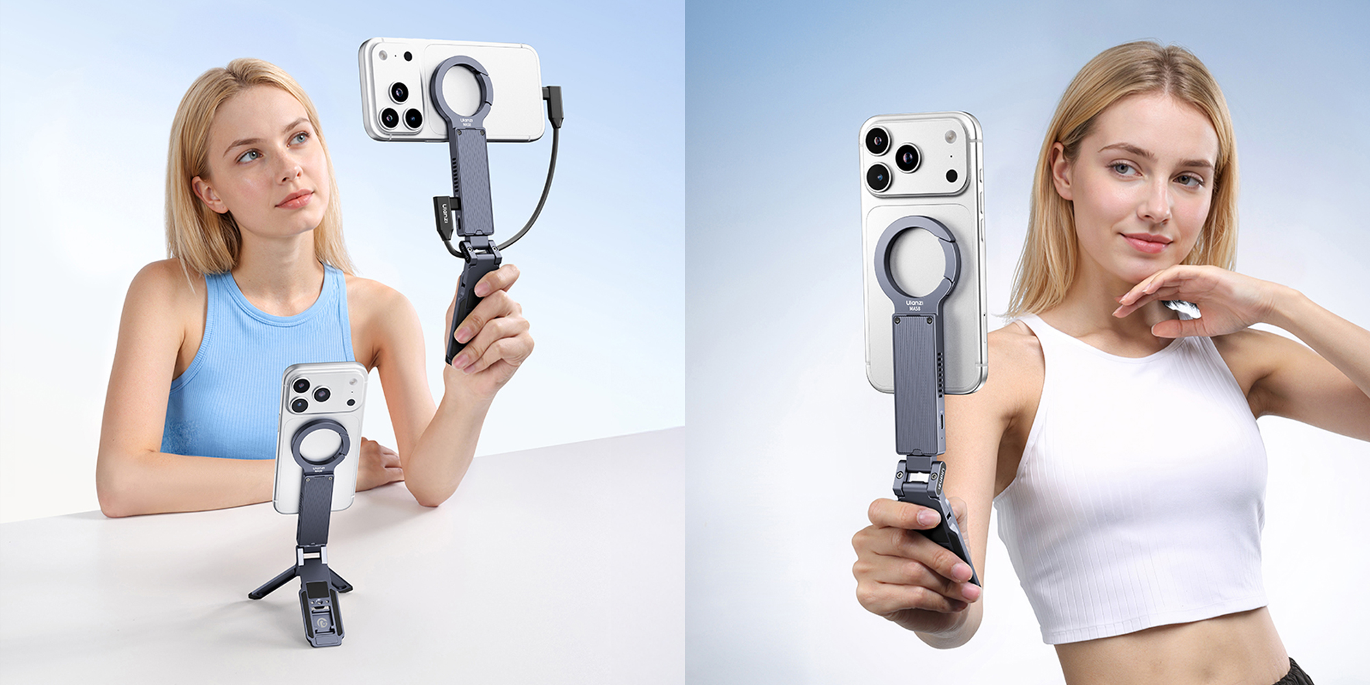 Uchwyt do smartfona Ulanzi MA58 z kieszenią na dysk M.2